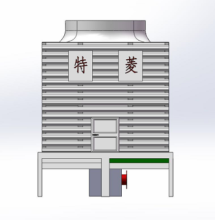 逆流閉式冷卻塔